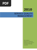 3. Standardized Service Quality