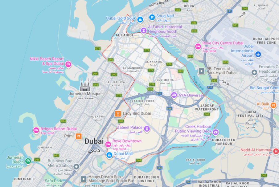 Bur Dubai: Heritage District Value
