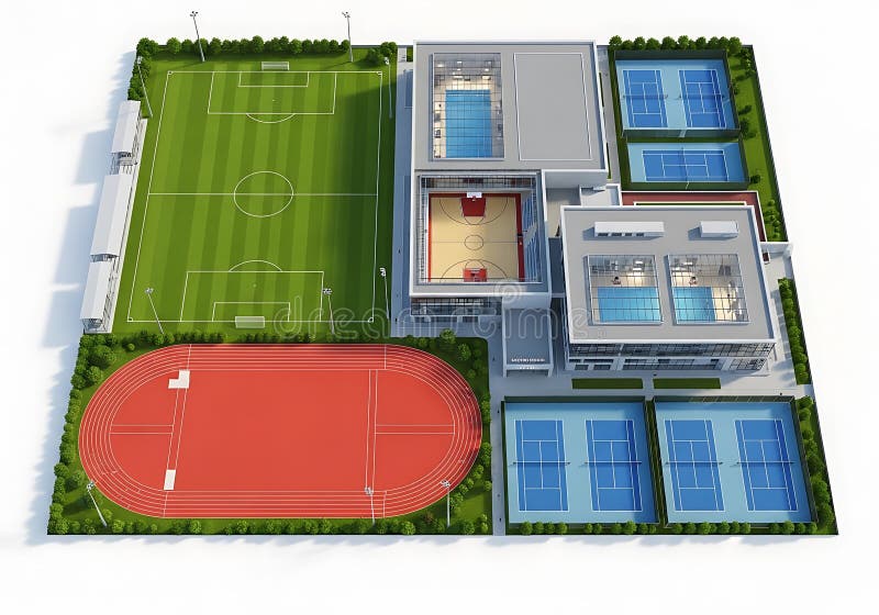 Exclusive Recreational Facilities and Sports Complex