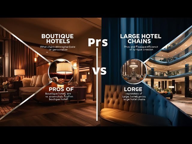 Boutique Hotels vs Chain Hotels: Which Suits Your Style?